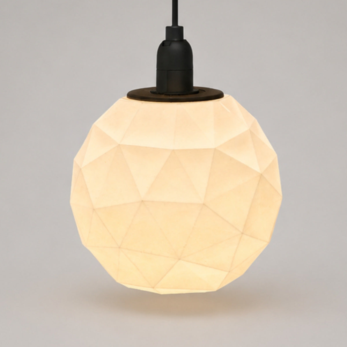 Low Poly Küre Sarkıt Abajur