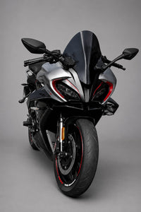 CFMOTO SR250 winglet monte edilmiş görünüm