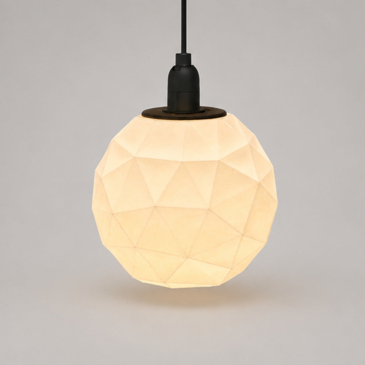 Low Poly Küre Sarkıt Abajur