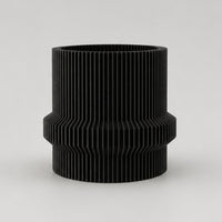 Spiral Çizgili Modern Saksı