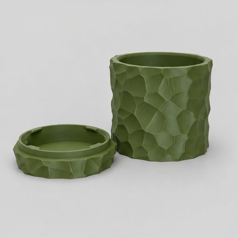Voronoi Desenli Gizli Tablalı Saksı